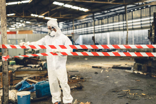 Professional Crime Scene Cleanup technician working in Peru, IN